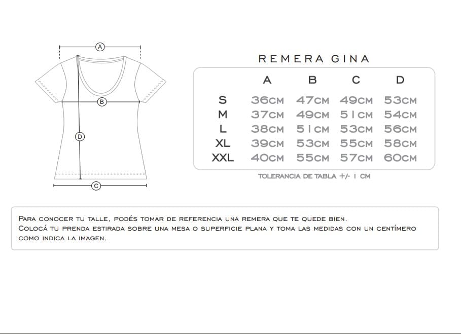 Remera Relaxed Gina